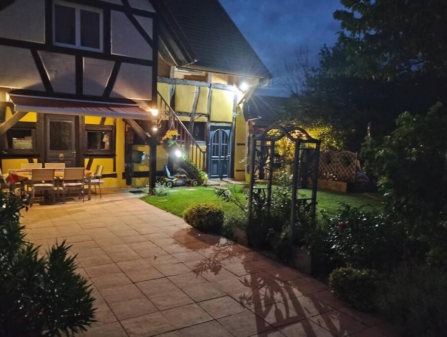Gite Alsace Appenwihr Dış mekan fotoğraf