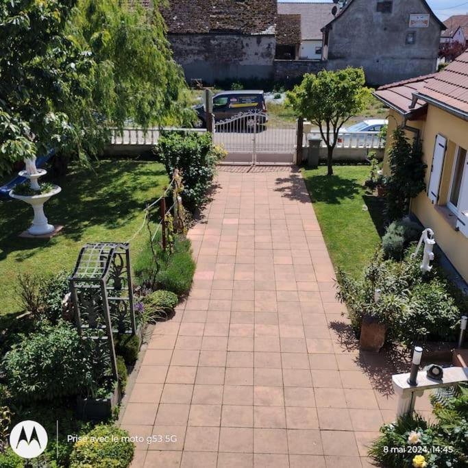 Gite Alsace Appenwihr Dış mekan fotoğraf